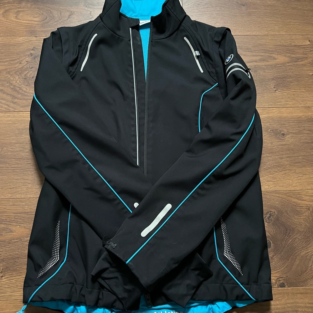 BMW Black and Blue Women's Jacket - Picture 2 of 4